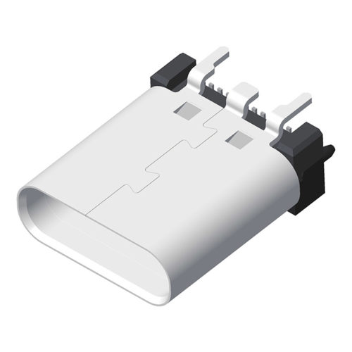 5US4C03GF-124S0BURQ1 Розетка USB 3.1 Type C, вертикальная, 24 контакта