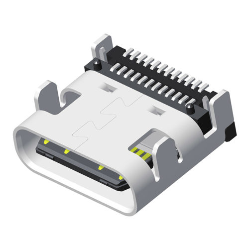 5US4C04MF-124G0BUHJ1 USB 3.1, тип C, гнездо SMT R/A, серия 24P 04