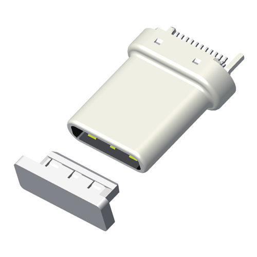 5US4C06SM-124SDWUAQ1 USB 3.1 Type C, вилка под пайку, серия 24P 06