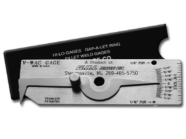 Cat #5 V-WAC Single Weld Gauge