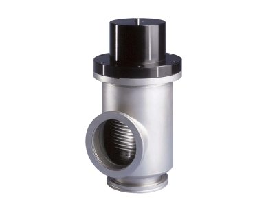 Вакуумный клапан, пневматический, угловой, фланцы ISO NW16 Модель: 152-0016K