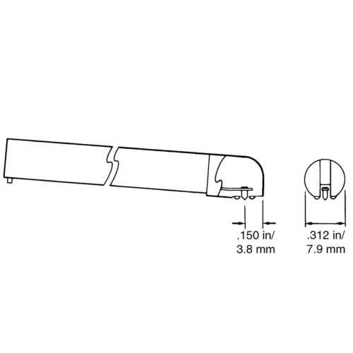 MAHR 2008010 Зонд EGH-1019, универсальное назначение, 2,87 фута Lg для карманного серфинга, радиусный наконечник 10 мкм