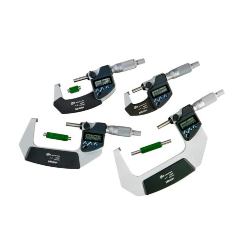Mitutoyo 293-961-30 Набор микрометров, 4 шт., 0-4"/0-100 мм IP65 SPC