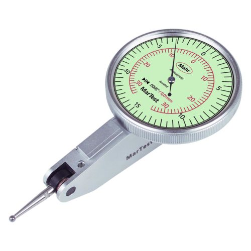 Mahr 4307970, 801 SGI, циферблатный индикатор Martest, диапазон +- 0,3 мм/0,015 дюйма, град. 0,01 мм/0,0005 дюйма