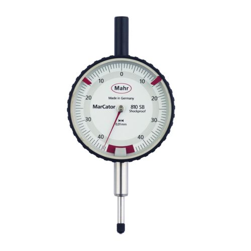 Mahr 4317000 810 SB Индикатор часового типа 0,010 мм Противоударный, диапазон +/- 0, 4 мм