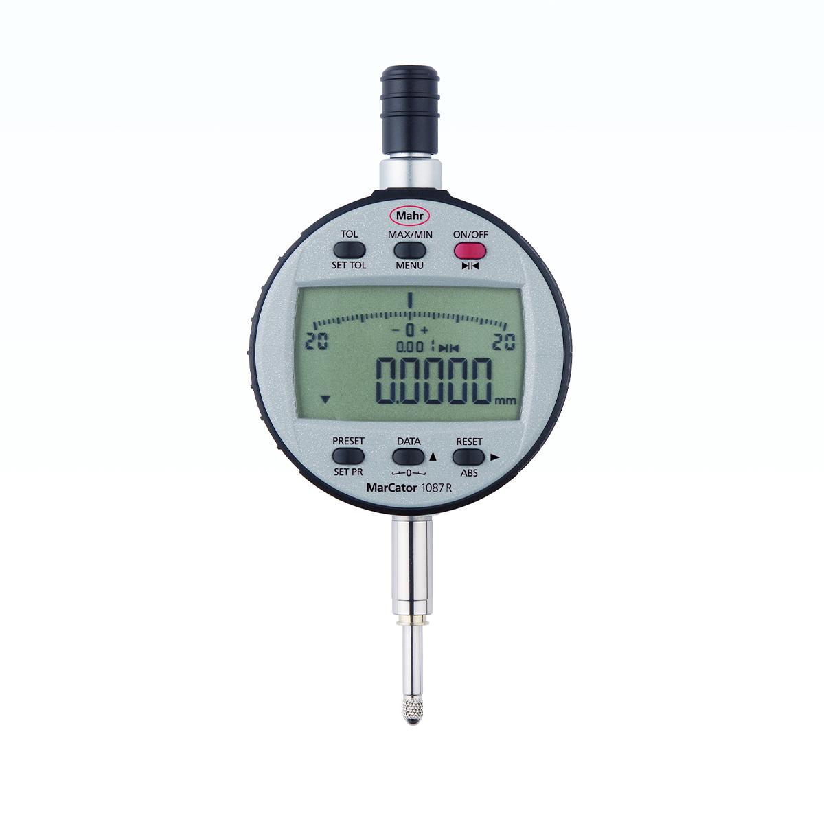 Mahr 4337667 1087 Ri, Digital Ind, стержень 8 мм, 2 фута/50 мм, выбираемое разрешение, FB