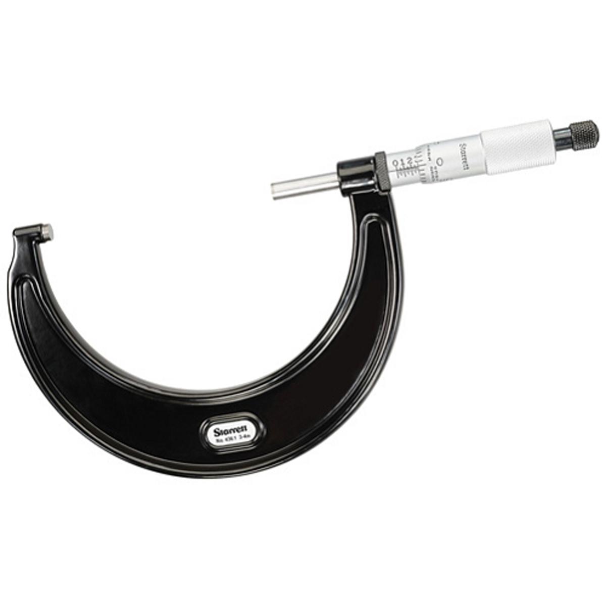 Микрометр Starrett 436.1XRL-3 2-3 фута с храповым механизмом, контргайка, карбид