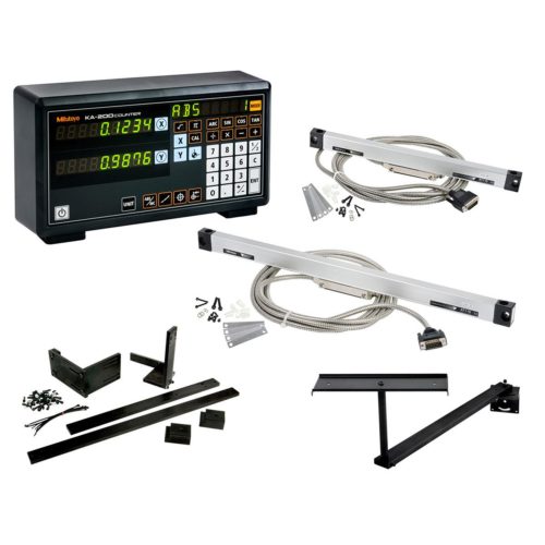 Mitutoyo 64PKA031A Пакет шлифовальных станков Стеклянная линейная шкала 10 "X 18" с УЦИ KA-200