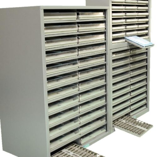 05PM1968-L (от 0,2000 мм до 10,0350 мм) 1968 датчиков с шагом 0,0050 мм. Шкафы Stor-Gage: 2 маленьких, 1 средний