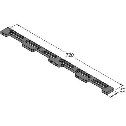 Инспекционный арсенал LNL-DOCK-M720 Стыковочная рейка для КИМ Loc-N-Load™ 720 мм