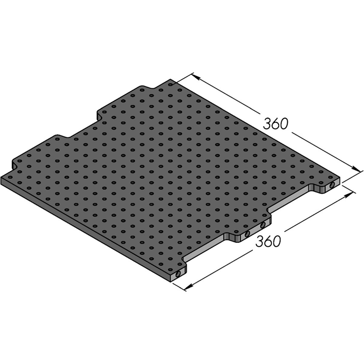 Инспекционный арсенал LNL-M360360 Крепежная пластина для КИМ Loc-N-Load™ 360 мм x 360 мм