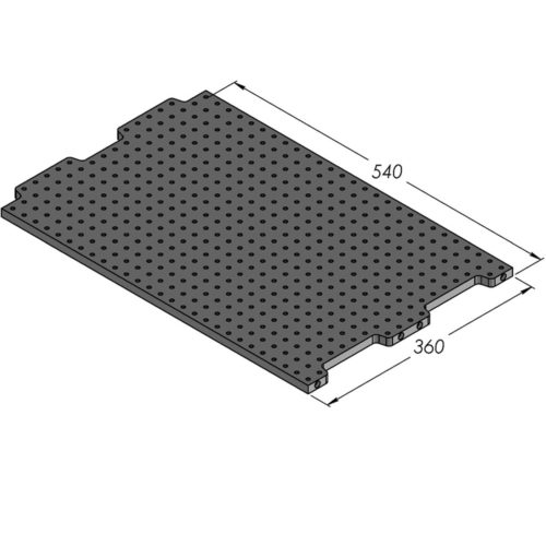 Инспекционный арсенал LNL-M360540 Крепежная пластина Loc-N-Load™ для КИМ 360 мм x 540 мм