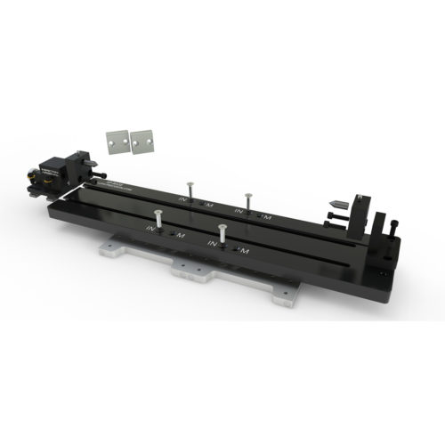 Система Inspection Arsenal SYS-SP-VISE-2.50 Spanner-Vise™ включает в себя 2,5-дюймовые тиски, ползунок, ступенчатые губки, центральные губки и монтажное оборудование.