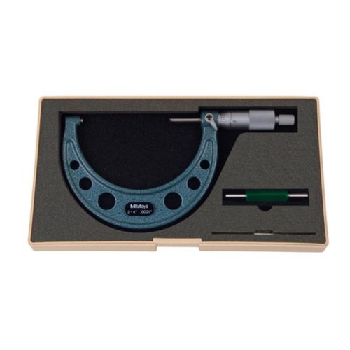 Mitutoyo 103-218 Механический микрометр 3-4 дюйма с храповым упором