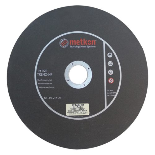 Metkon TRENO-NF Ø250 мм Абразивные отрезные круги для цветных металлов, 10 шт. в упаковке