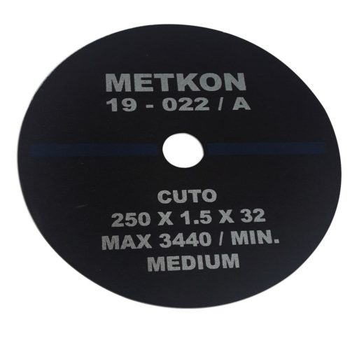 Абразивные отрезные круги CUTO Metkon CUTO-M Ø250 мм, 10 шт. в упаковке
