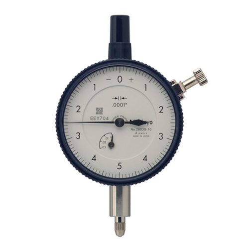 Mitutoyo 2803AB-10 Циферблатный индикатор .025" 0-5-0 Циферблат-плоская задняя часть