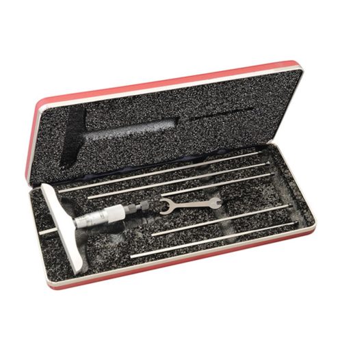 Набор микрометров глубины Starrett 449BZ-6R, 0–6 футов Range-6 стержней