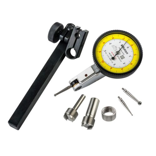 Mitutoyo 513-409-10T Циферблатный тестовый индикатор, полный набор, стандартный 0,2 мм/0,0076 дюйма
