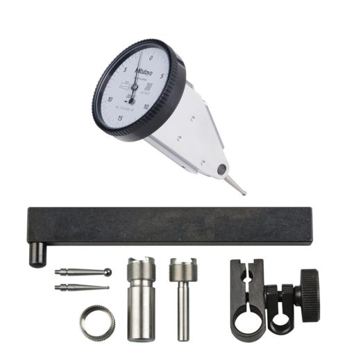 Mitutoyo 513-452-10T Циферблатный тестовый индикатор, полный набор, вертикальный, 0,03 дюйма