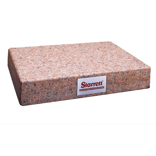 Starrett 80607 12 x 12 x 4 Гранитная поверхностная плита без уступа, класс B