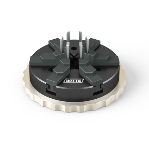 ALUBIX-WITTE 82210-1A Крепление для КИМ 6-кулачковый быстрозажимной патрон Ø200 NG со штифтами