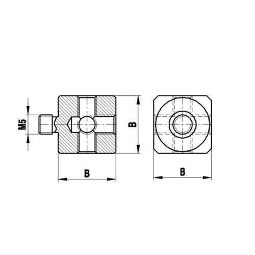 Renishaw A-5555-1478 Титановый куб M5, с набором винтов, 12,6 г, для Zeiss Applications