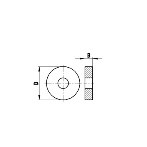 Renishaw A-5555-0089 Плоская шайба M5 из нержавеющей стали, для звездчатых щупов, D 11 мм, для приложений Zeiss