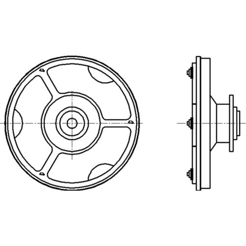 Алюминиевая переходная пластина Renishaw A-5555-1235 M3, VAST XXT TL1, для приложений Zeiss