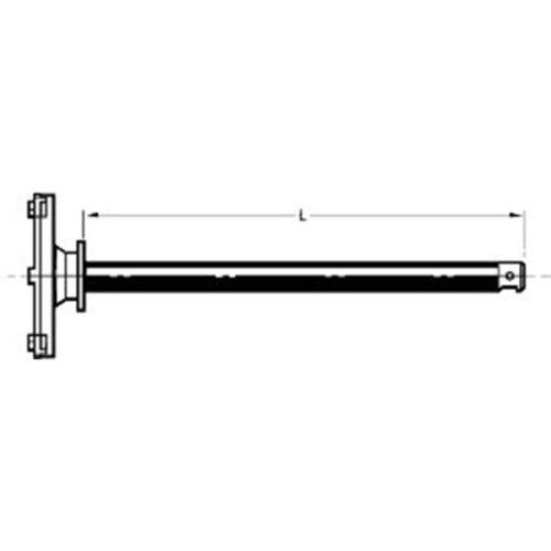 Renishaw A-5555-1237 Алюминиевая переходная пластина M3, XXT TL2, L 75 мм, для приложений Zeiss