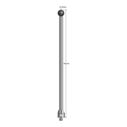 Q-Mark ATG-100165-SN M5 10 мм, наконечник из нитрида кремния, цилиндрический стилус, L 165,0 мм, EWL 152 мм