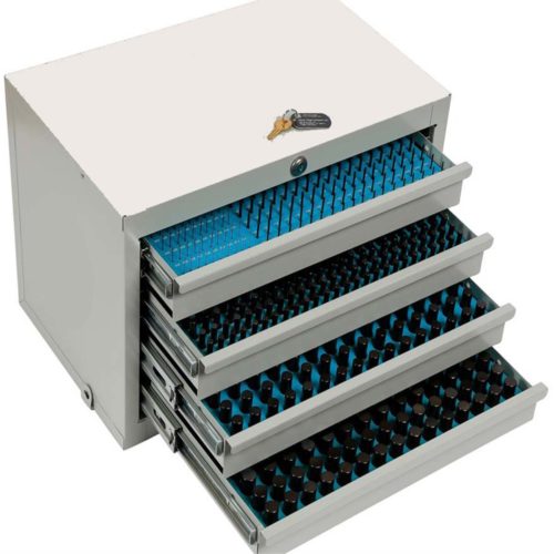 Vermont Gage 901201400 от 0,0110 до 0,7500 дюймов, минус (NoGo), класс ZZ, библиотека штифтовых калибров, шаг 0,001 дюйма