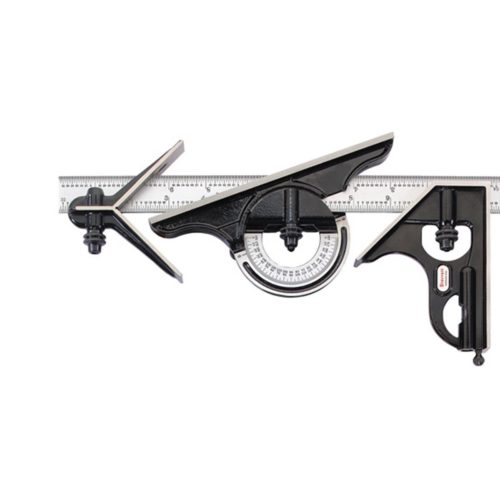 Комбинированный набор Starrett C435-12-4R 12' Range-Satin Chrome