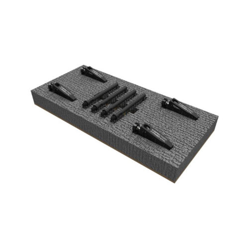 Инспекционный арсенал LC-SET-4-1.50-M Набор из 4 шт.: 1,5-дюймовый усиленный рычажный зажим с валом 3 дюйма, M6