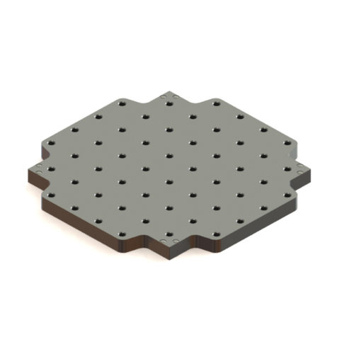 Инспекционный арсенал LNL-0606-4X Индексируемая пластина Loc-N-Load™ 6 x 6 дюймов