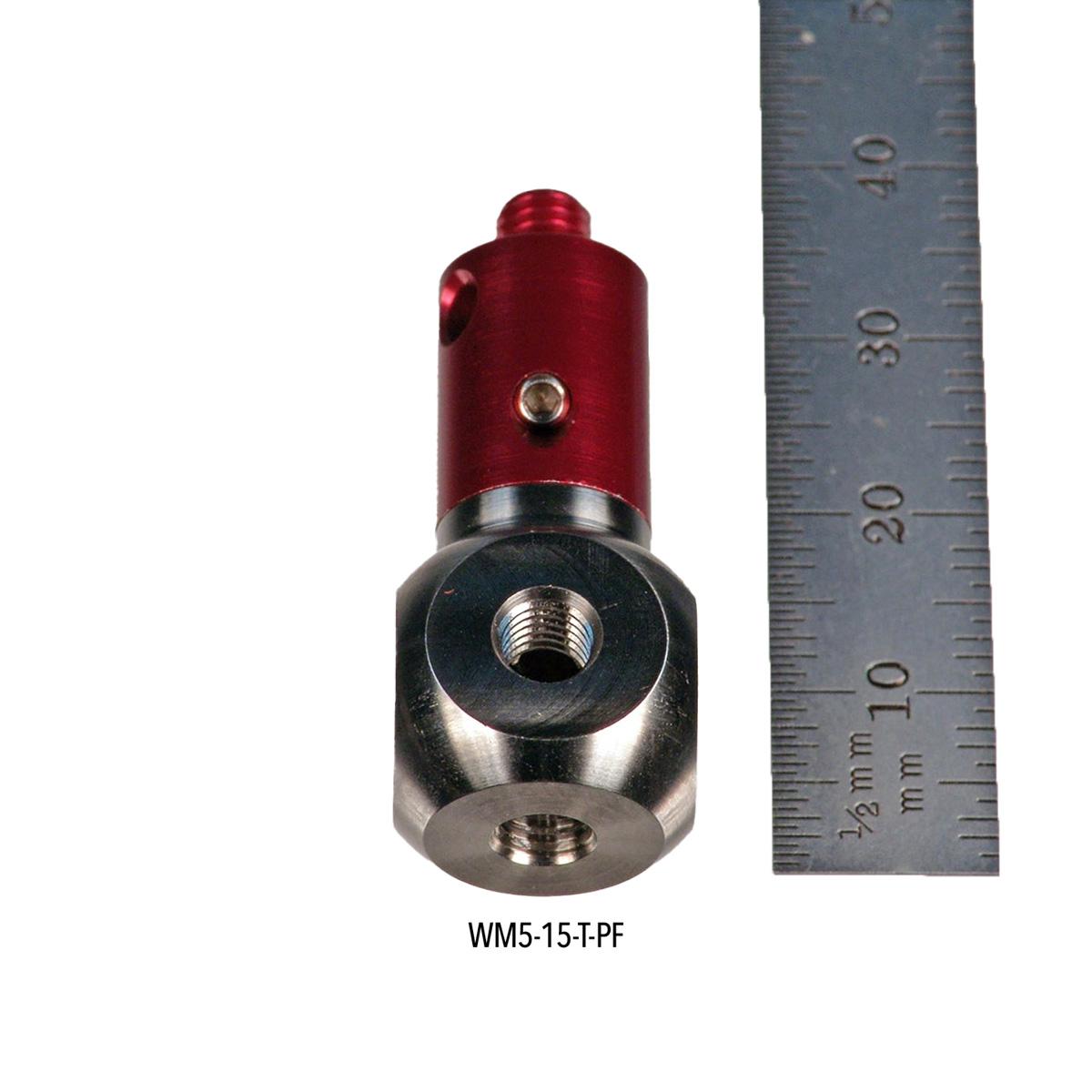 Q-Mark RAP-11PF-WM5-15-T-PF M5 поворотный 5-гранный куб серии Pro Fit с пятью резьбовыми отверстиями M5