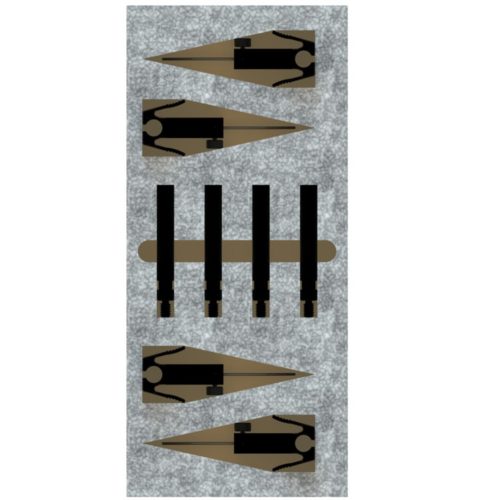 Inspection Arsenal TRPT-20 Trigger-Point™ с наконечниками и стальным стержнем, набор из 4 дюймов