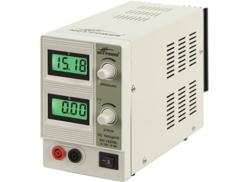 Блок питания 0–15 В, 2 А с ЖК-экранами