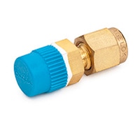 0100-0110- Adapter fitting, 1/8 in male NPT to 1/8 in, brass