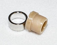 0100-1919- 1/8inch Ferrule, PEEK w/SST Locking Ring