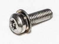 0515-0374- Машинный винтовой узел, длина M3 x 0,5 x 10 мм, используется с системами газовой хроматографии/масс-спектрометрии серии 5977.