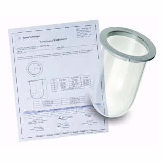 12-5149V- TruAlign vessel, clear glass, 1000mL, Verified (includes Certificate), for 708-DS