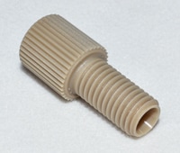 14-9778-016- Гайка, внешний диаметр 1/8 дюйма, 1/4-28, PEEK, длинная, используется с системами продувки и улавливания AQUATek 100 и ATOMX.