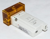 15-0485-050- Valve, 24 V DC, SMC, used with AQUATek 100 purge and trap systems