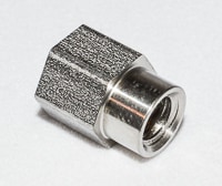 19256-21150- Capillary adapter nut for FPD, used with series 6850, 6890, 7820, and 7890 gas chromatography systems