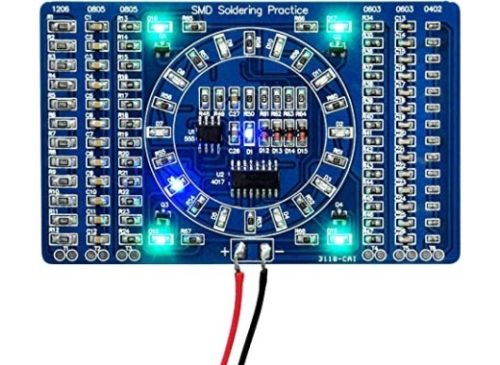 Учебный комплект SMD для ручной пайки: 125 шт.