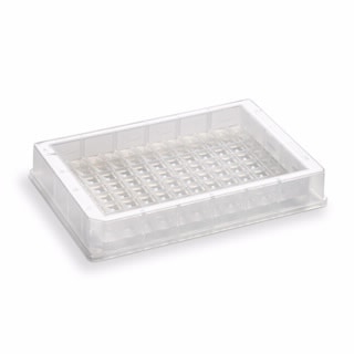 201254-100- Резервуар, однополый, полипропилен, 86 мл, геометрия основания 96 пирамид, высота 19 мм, 25 шт/уп