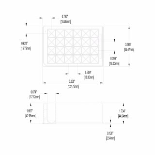 204752-100- Устарело. Никаких рекомендаций по замене. Микропланшет для хранения/реакций, 24-луночный, полипропилен, 10 мл/квадратная лунка, пирамидальное дно, высота 44 мм, 5 шт/уп, упаковка для образцов 201272-100. Рекомендуемое уплотнение/крышка 201164-100