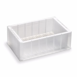 204093-100- Reservoir, single cavity, irradiated polypropylene, 290 mL, 12 column base geometry, 44 mm height, individually bagged, 25/pk