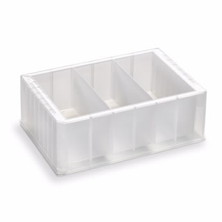 204361-100- Резервуар, 3 колонки, полипропилен, 95 мл/колонка, макс. 285 мл, пирамидальная геометрия основания, высота 44 мм, облученный, 25 шт/уп